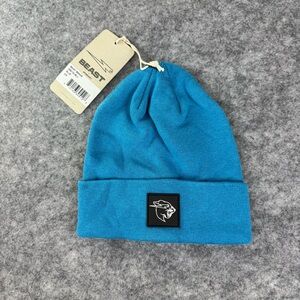 MR. BEAST BEANIE HAT WINTER CAP UNISEX ONE SIZE BLUE MB0100-BLU NWT